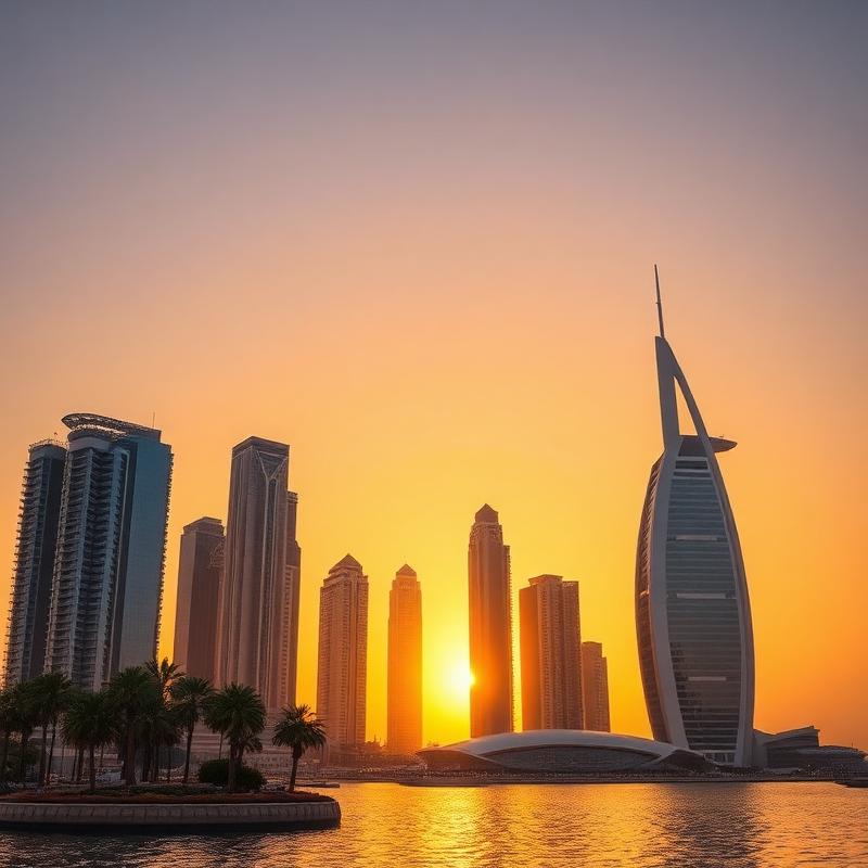 Skyline de Dubaï