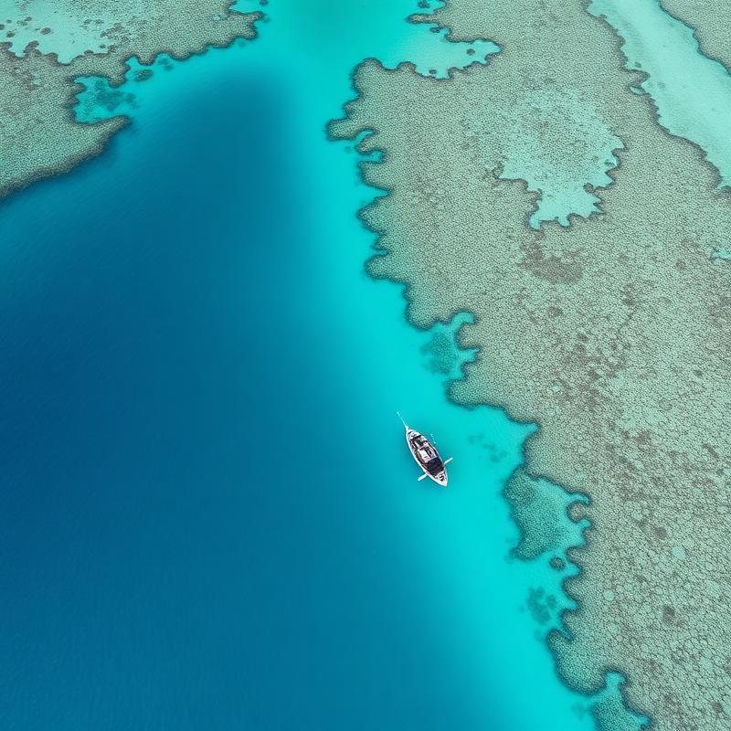 Lagon de l'île Maurice